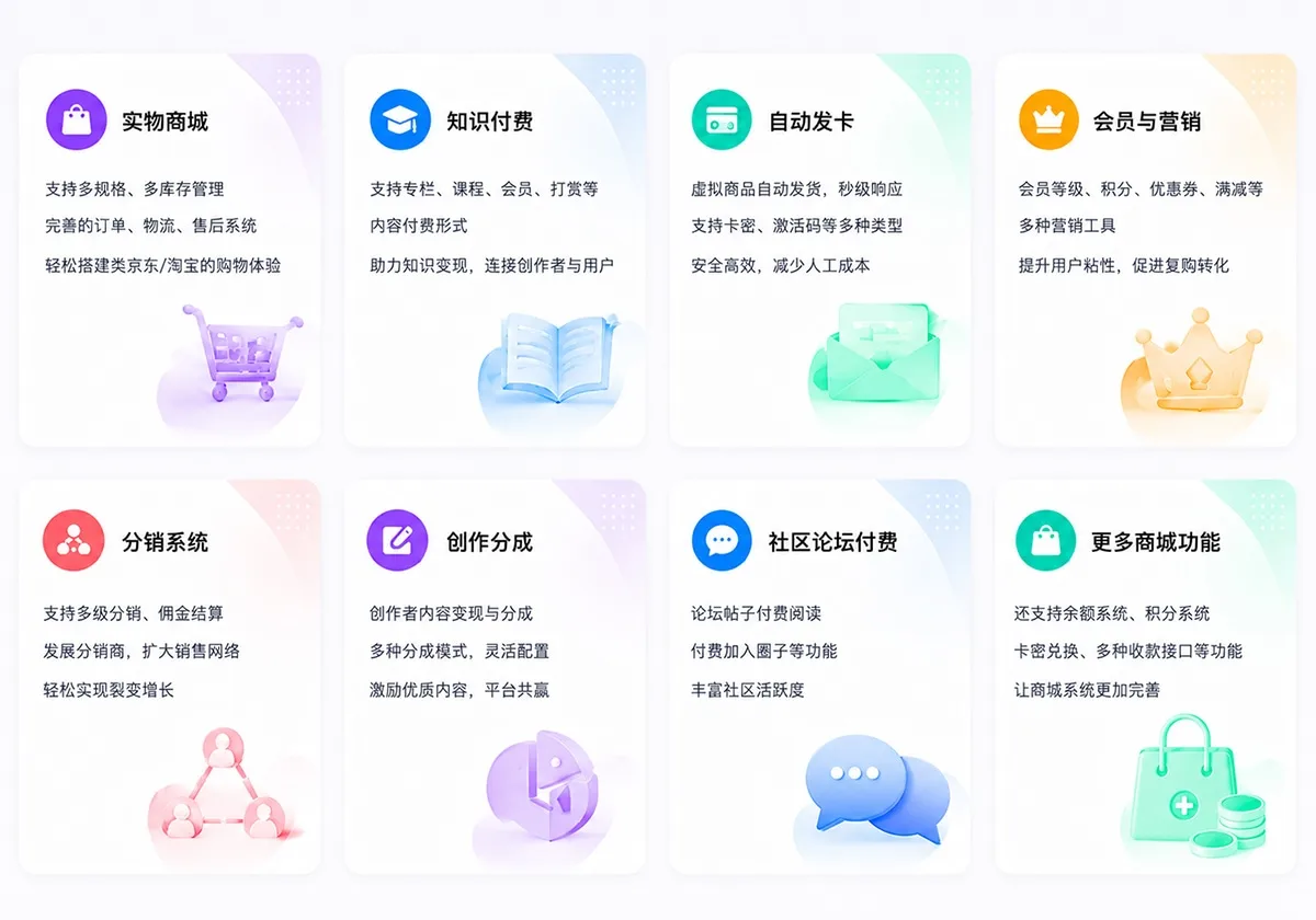 功能全面